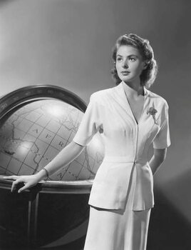 Billede på lærred Ingrid Bergman, Casablanca 1943