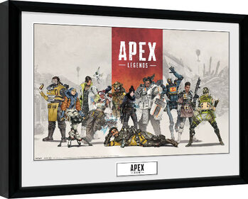 Innrammet plakat Apex Legends - Group