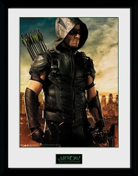 Innrammet plakat Arrow - Oliver