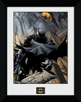 Innrammet plakat Batman Comic - Stalker