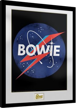 Innrammet plakat David Bowie - NASA