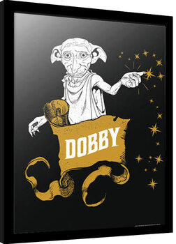 Innrammet plakat Harry Potter - Dobby