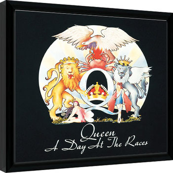 Innrammet plakat Queen - A Day At The Races