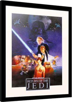 Innrammet plakat Star Wars: Episode IV - Return of the Jedi