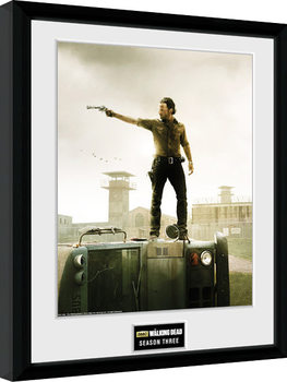 Innrammet plakat The Walking Dead - Season 3
