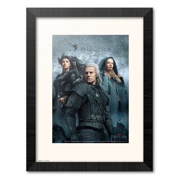 Innrammet plakat The Witcher - Characters