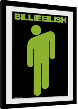 Billie Eilish - Stickman Innrammet plakat