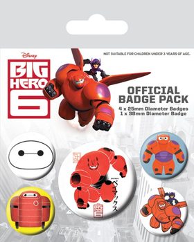 Set insigne Big Hero 6 - Baymax