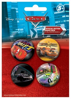 Set insigne CARS - drift 1