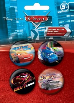 Set insigne CARS DRIFT 2
