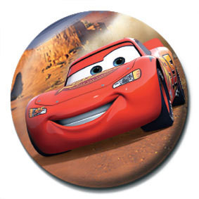 Insignă CARS - lightning mcqueen