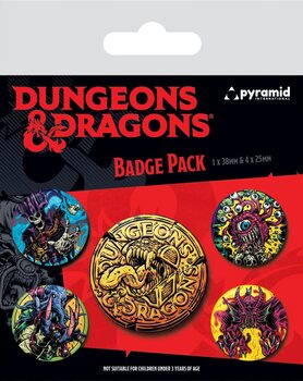 Set insigne Dungeons & Dragons - Beastly