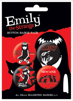 Set insigne EMILY THE STRANGE 1