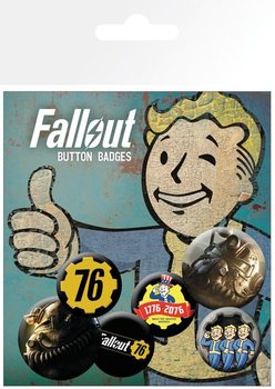 Set insigne Fallout 76 - T51b