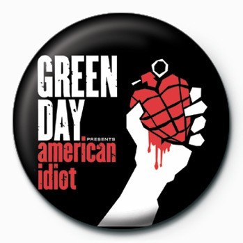 Insignă Green Day (American Idiot)