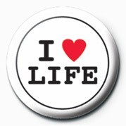 Insignă I LOVE LIFE