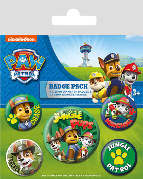 Set insigne Paw Patrol - Jungle