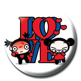 Insignă PUCCA - love sign
