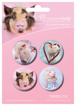 Set insigne RACHAEL HALE - cerdos