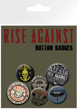 Set insigne Rise Against - Shaking Hands