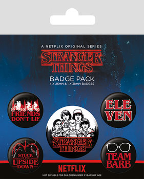 Set insigne Stranger Things - Characters