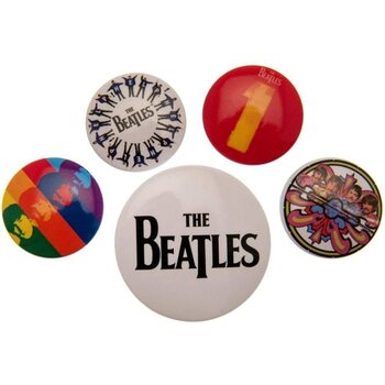 Set insigne The Beatles - Black