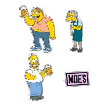 Set insigne The Simpsons - Moe's Tavern