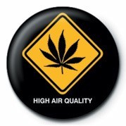Insignă WARNING SIGN - HIGH AIR