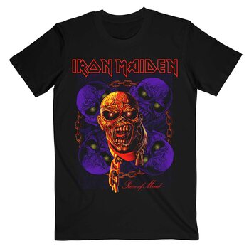 Camiseta Iron Maiden - Piece of Mind Multi Head Eddie