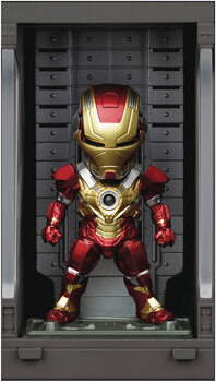 Statuetta Iron Man 3 - Iron Mark XVII with Hall of Armor