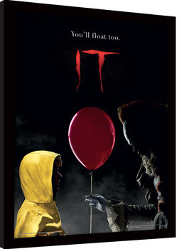 Poster enmarcado IT - Pennywise & Georgie