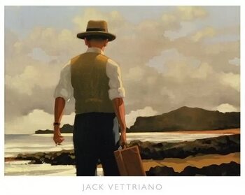 Art Print Jack Vettriano - The Drifter Poster