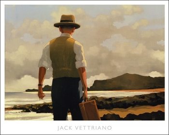 Εκτύπωση έργου τέχνης Jack Vettriano - The Drifter Poster