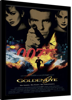 Inramad poster JAMES BOND 007 - Goldeneye