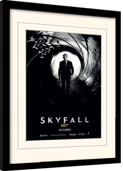 Inramad poster James Bond - Skyfall Teaser