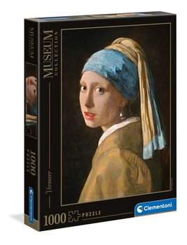 Puzzle Jan Vermeer -Dívka s perlou