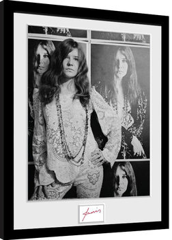 Poster înrămat Janis Joplin - Wolman BW