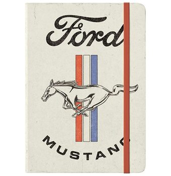 Jegyzetfüzet Ford Mustang - Horse & Stripes