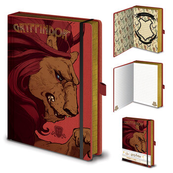Jegyzetfüzet Harry Potter - Gryffindor