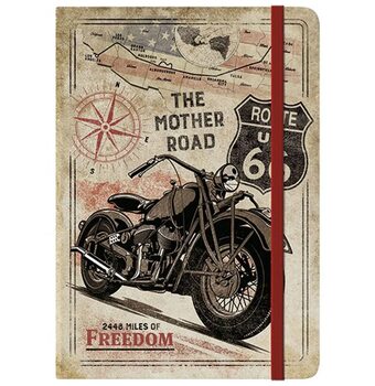 Jegyzetfüzet Route 66 - Bike Map