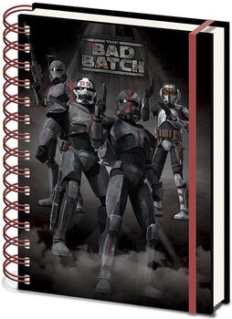 Jegyzetfüzet Star Wars: The Bad Batch - Team