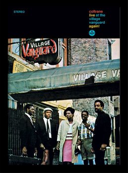 Ingelijste poster John Coltrane - village vanguard