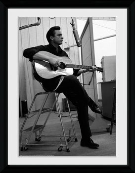 Poster enmarcado Johnny Cash - Studio