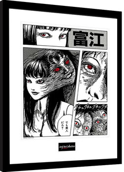 Poster incorniciato Junji Ito - Tomie