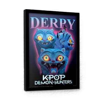 Zarámovaný plakát K-Pop Demon Hunters - Derpy