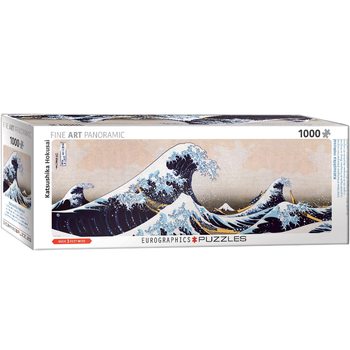 Puslespill Kacušika Hokusai - Den store bølgen ved Kanagawa