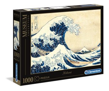 Pussel Kacušika Hokusai - Under vågen utanför Kanagawa