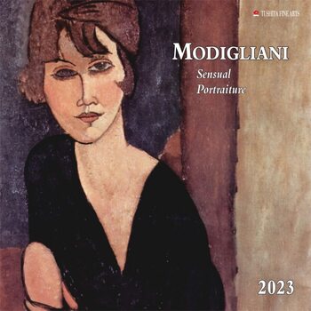 Kalendár 2023 Amedeo Modigliani - Sensual Portraits