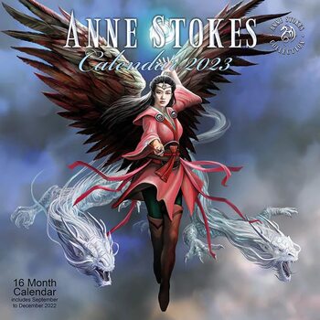Kalendár 2023 Anne Stokes