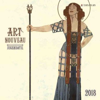 Kalendár 2018 Art Nouveau